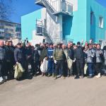 Сотрудники МУП «Янтарь» приняли активное участие в краевом субботнике