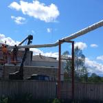 Ремонт теплоизоляции теплотрассы в п. Монгохто