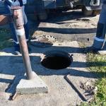 Устранение аварийной ситуации в п. Октябрьский